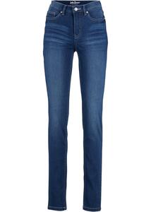 Slim Jeans Mid Waist, Ultra-Soft, 42, Blau