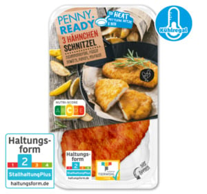 PENNY READY Hähnchen- oder Schweineschnitzel