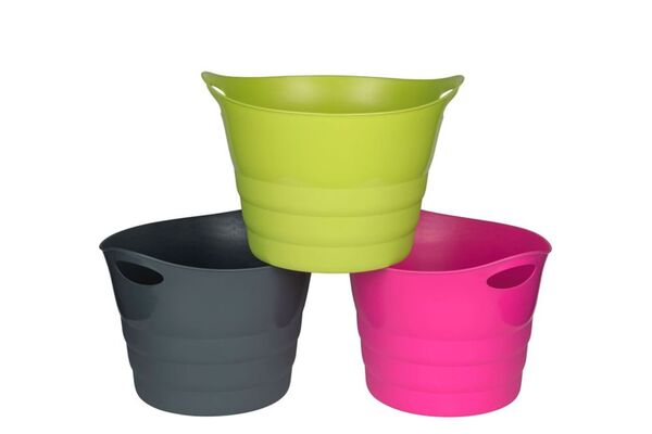 Bild 3 von Set: 2 x Kreher Multifunktionskorb "Honey" 42 Liter (Pink)