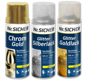 Glitter- oder Effektsprühlack*