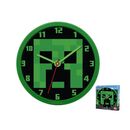 Bild 3 von Minecraft analoge Wanduhr mit 25cm Durchmesser: Stilvolle Zeitmessung für Gamer