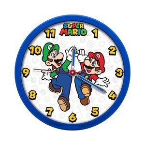 Super Mario analoge Wanduhr 25cm: Der Blickfang für jedes Gamer-Zimmer