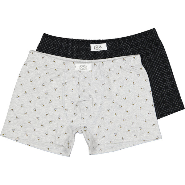 Bild 1 von Don Herren Boxershorts 2er-Pack, Grau, XL