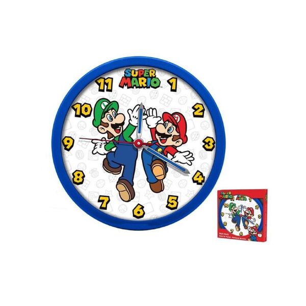 Bild 3 von Super Mario analoge Wanduhr 25cm: Der Blickfang für jedes Gamer-Zimmer
