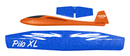 Bild 4 von JAMARA Pilo XL Schaumwurfgleiter EPP Tragfläche blau Rumpf orange