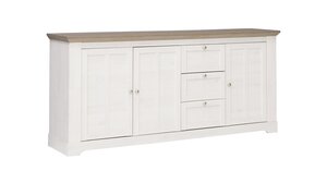 Sideboard Schneeeiche 205 cm 3-türig - ILOPPA