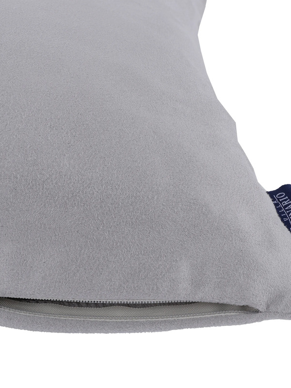 Bild 3 von Kissenhülle in Wildlederoptik 40x40cm Grau