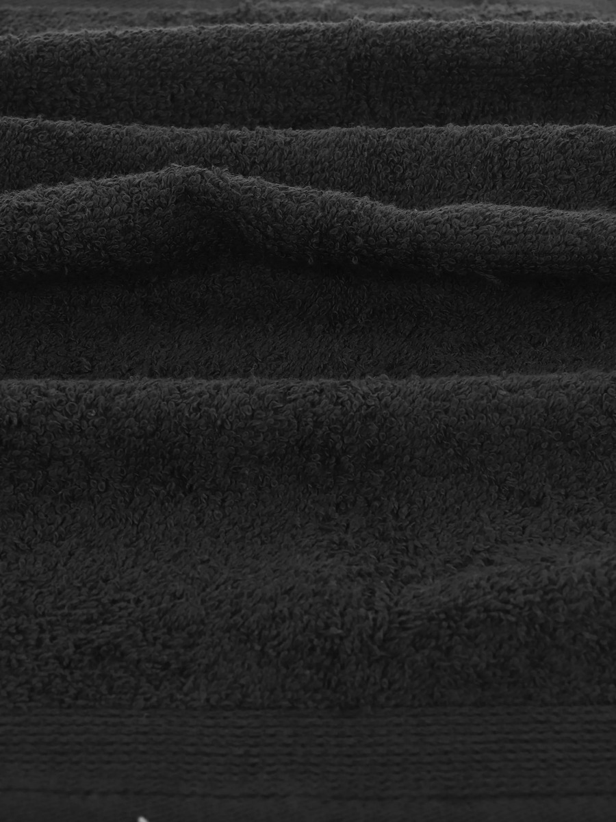 Bild 2 von Gästetuch, 2er Set, 30x50cm Schwarz