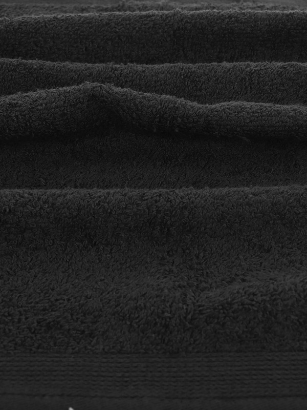 Bild 2 von Gästetuch, 2er Set, 30x50cm Schwarz