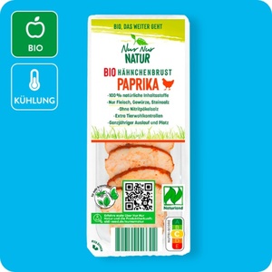 NUR NUR NATUR Bio-Hähnchenbrust, Paprika oder Klassik