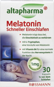 altapharma Melatonin Schneller Einschlafen, 12 g