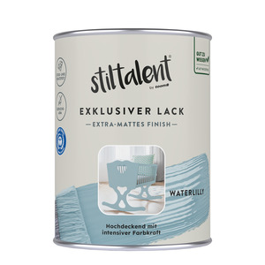 Stiltalent Lack 'waterlilly' Extra-matt 0,5 l