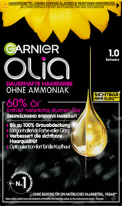 Garnier Olia Dauerhafte Haarfarbe Coloration 1.0 Schwarz