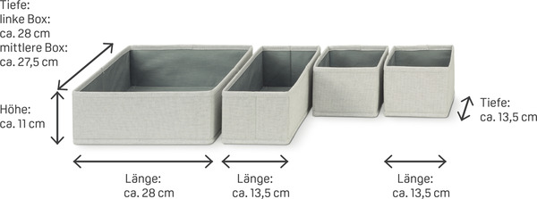 Bild 2 von IDEENWELT Schrankorganizer 4 tlg.