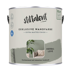 Stiltalent Wandfarbe 'herbal love' matt 2,5 l