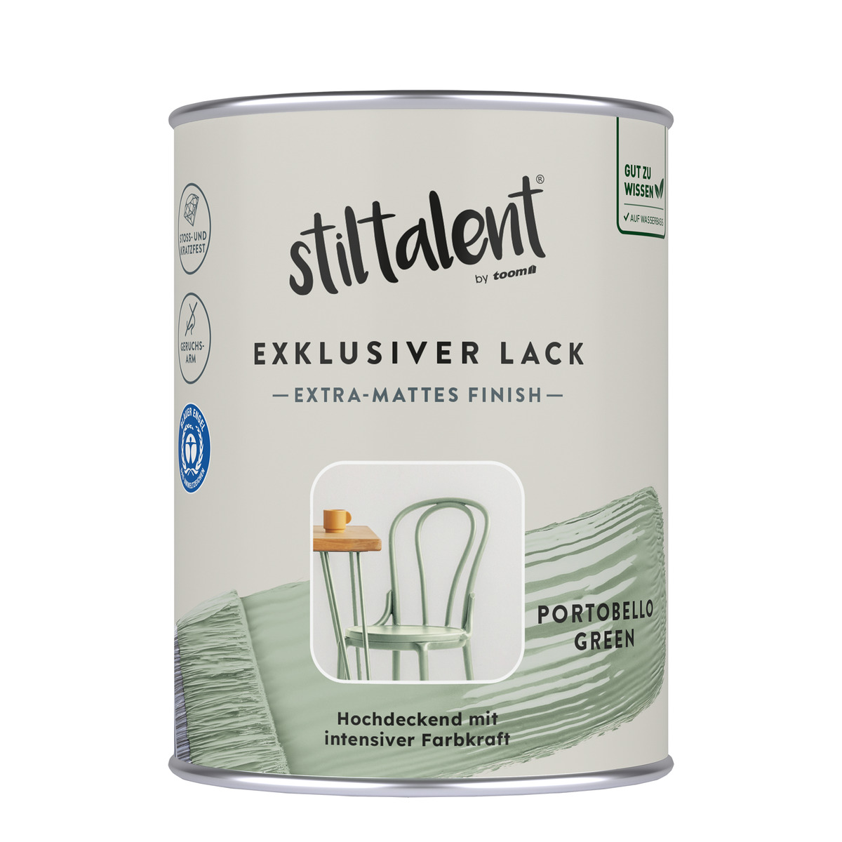 Bild 1 von Stiltalent Lack 'portobello green' Extra-matt 0,5 l