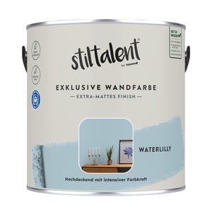 Stiltalent Wandfarbe 'waterlilly' matt 2,5 l