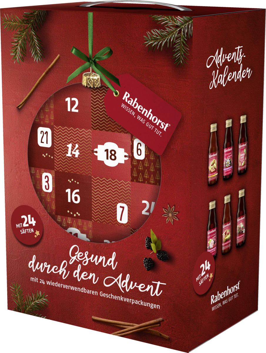 Bild 2 von Rabenhorst Adventskalender 2024, 3.000 ml