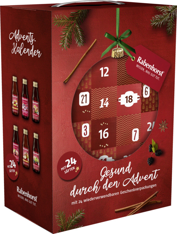 Bild 1 von Rabenhorst Adventskalender 2024, 3.000 ml