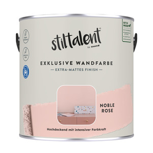 Stiltalent Wandfarbe 'noble rose' matt 2,5 l