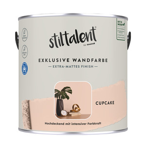 Stiltalent Wandfarbe 'cupcake' matt 2,5 l