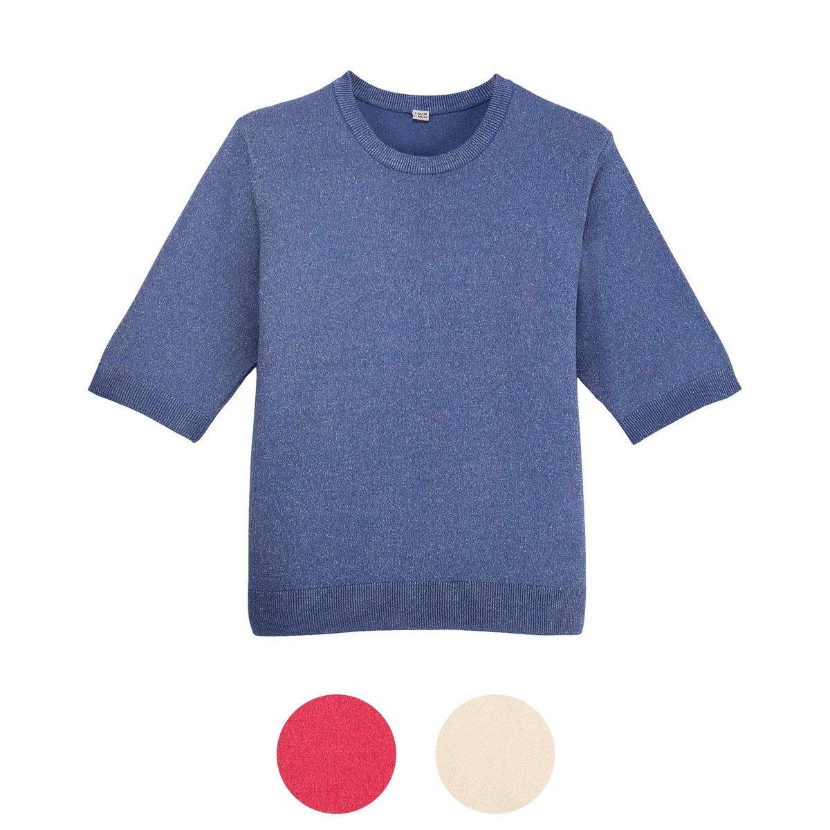 Bild 1 von UP2FASHION Damen Flachstrickpullover Lurex