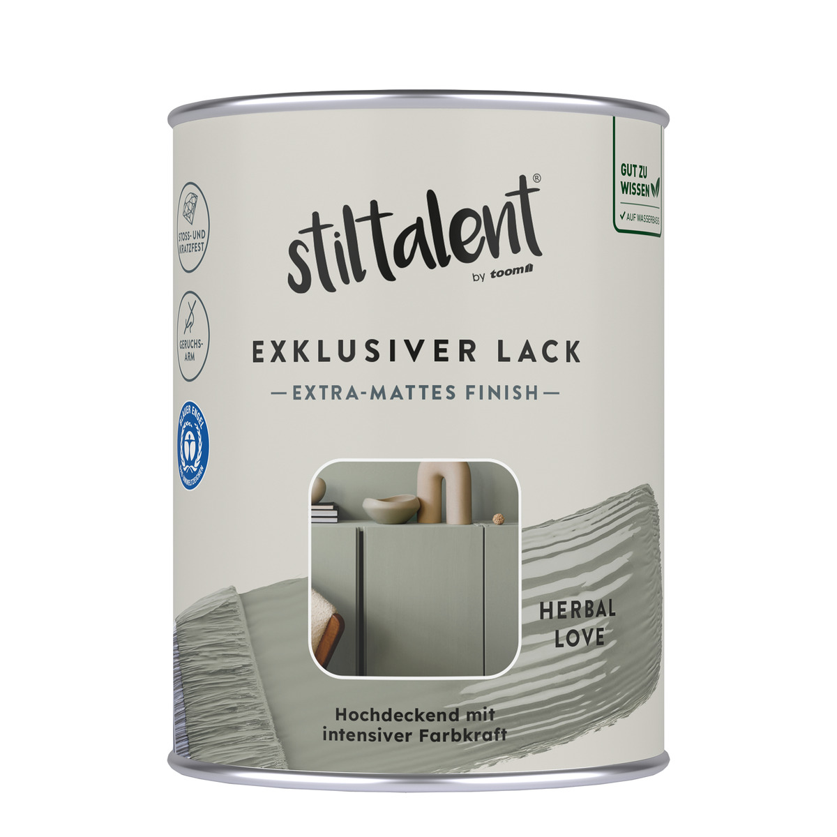 Bild 1 von Stiltalent Lack 'herbal love' Extra-matt 0,5 l