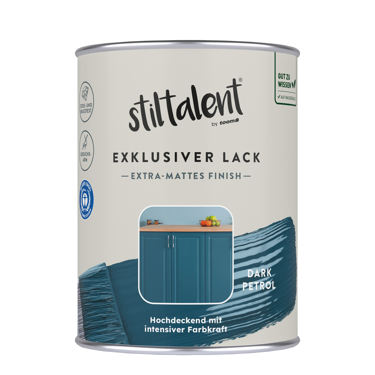 Bild 1 von Stiltalent Lack 'dark petrol' Extra-matt 0,5 l