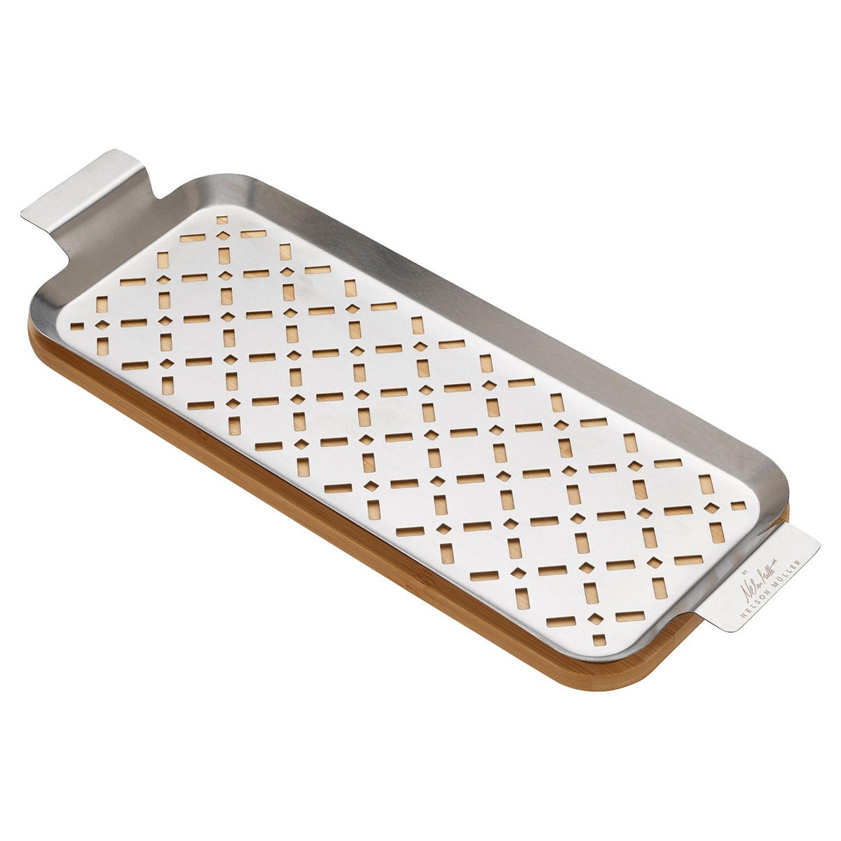 Bild 1 von NELSON MÜLLER Grillplatte mit Holzttablett