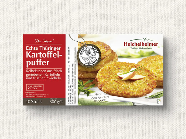 Bild 1 von Heichelheimer Echte Thüringer Kartoffelpuffer