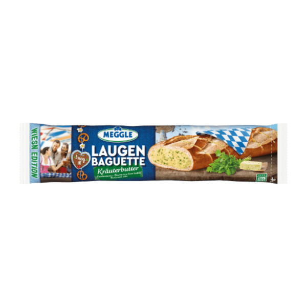 Bild 1 von MEGGLE Laugenbaguette 160g