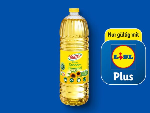 Bild 1 von Vita D'or Reines Sonnenblumenöl,  1 l