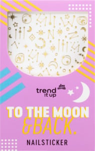 trend !t up Nagelsticker Set To The Moon & Back