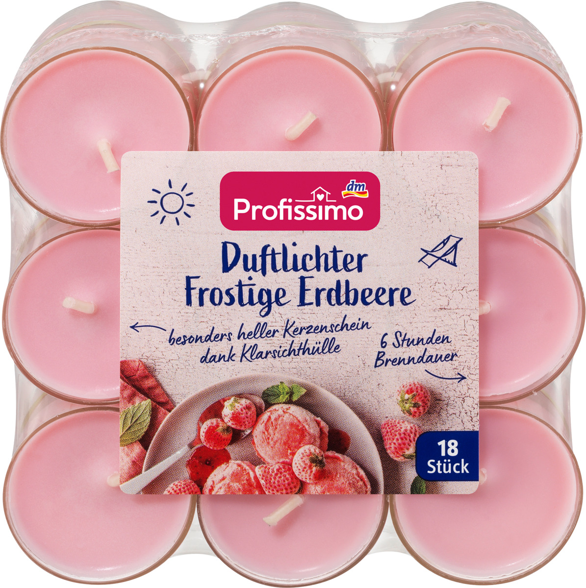 Bild 1 von Profissimo Duftlichter frostige Erdbeeren PC