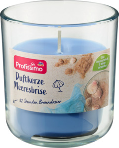 Profissimo Duftkerze im Glas Meeresbrise