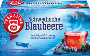 Teekanne Früchtetee Schwedische Blaubeere (20 Beutel)