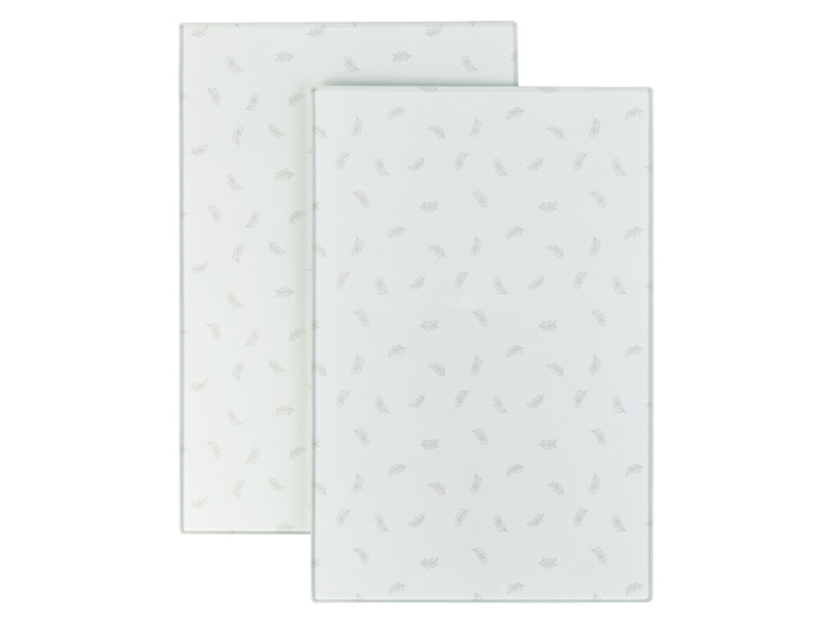 Bild 4 von LIVARNO home Glas-Schneidebretter \ Glas-Schneidebrett, mit Antirutschfüßen