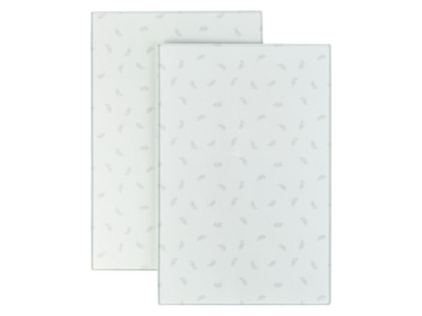 Bild 4 von LIVARNO home Glas-Schneidebretter \ Glas-Schneidebrett, mit Antirutschfüßen