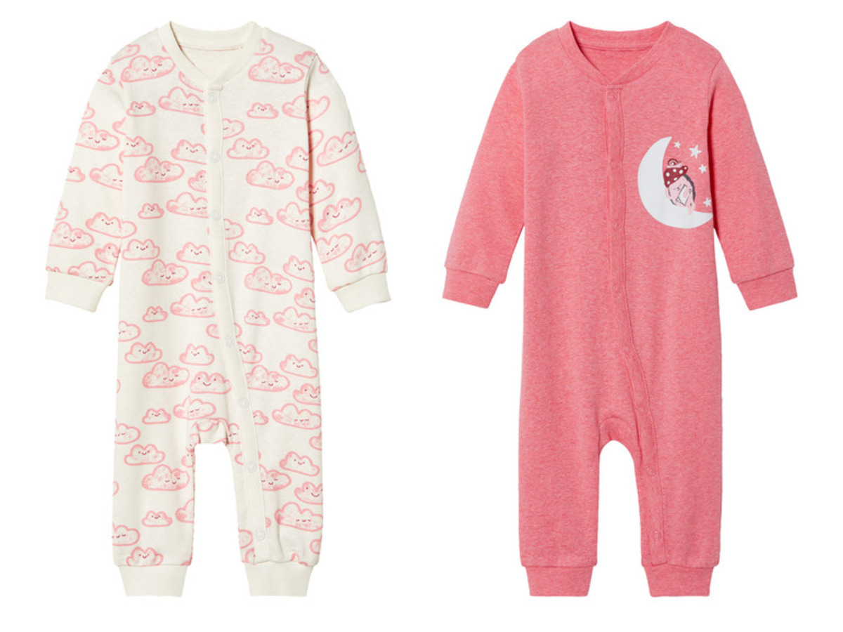 Bild 1 von lupilu® Baby Schlafoverall aus reiner Bio-Baumwolle