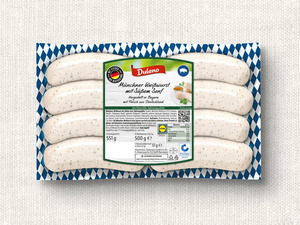 Dulano Münchner Weißwurst,  551 g