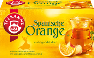 Teekanne Früchtetee Spanische Orange (20 Beutel)