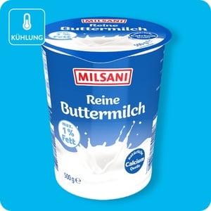 MILSANI Reine Buttermilch, Max. 1 % Fett