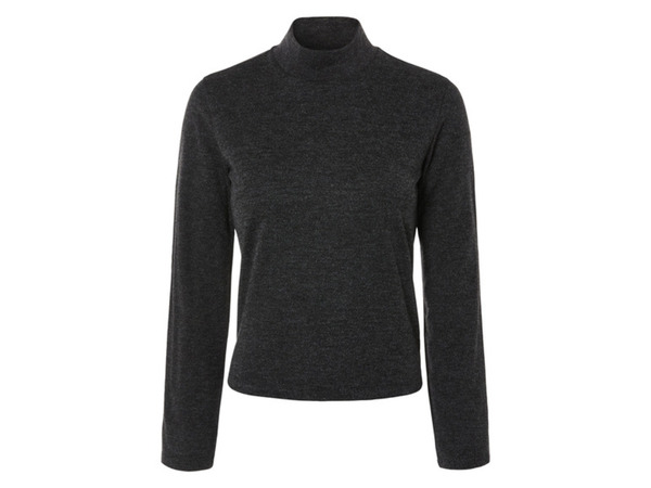 Bild 4 von esmara® Damen Pullover, mit Stehkragen