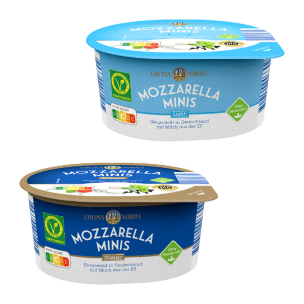 Bild 1 von CUCINA NOBILE Mozzarella-Minis 245g