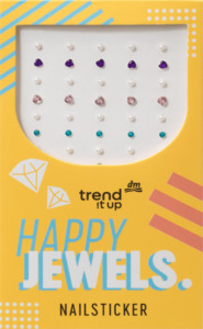 trend !t up Nagelsticker Set Happy Jewels