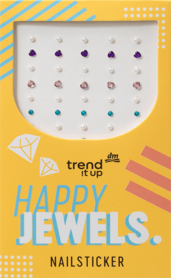 Bild 1 von trend !t up Nagelsticker Set Happy Jewels