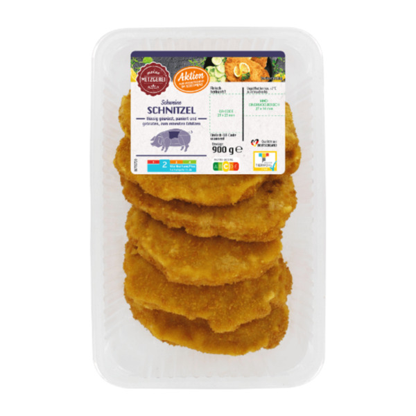 Bild 2 von MEINE METZGEREI Schnitzel paniert XXL 900g
