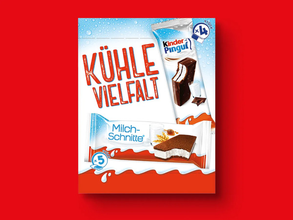 Bild 1 von Mixpack Milch-Schnitte/Kinder Pingui,  260 g