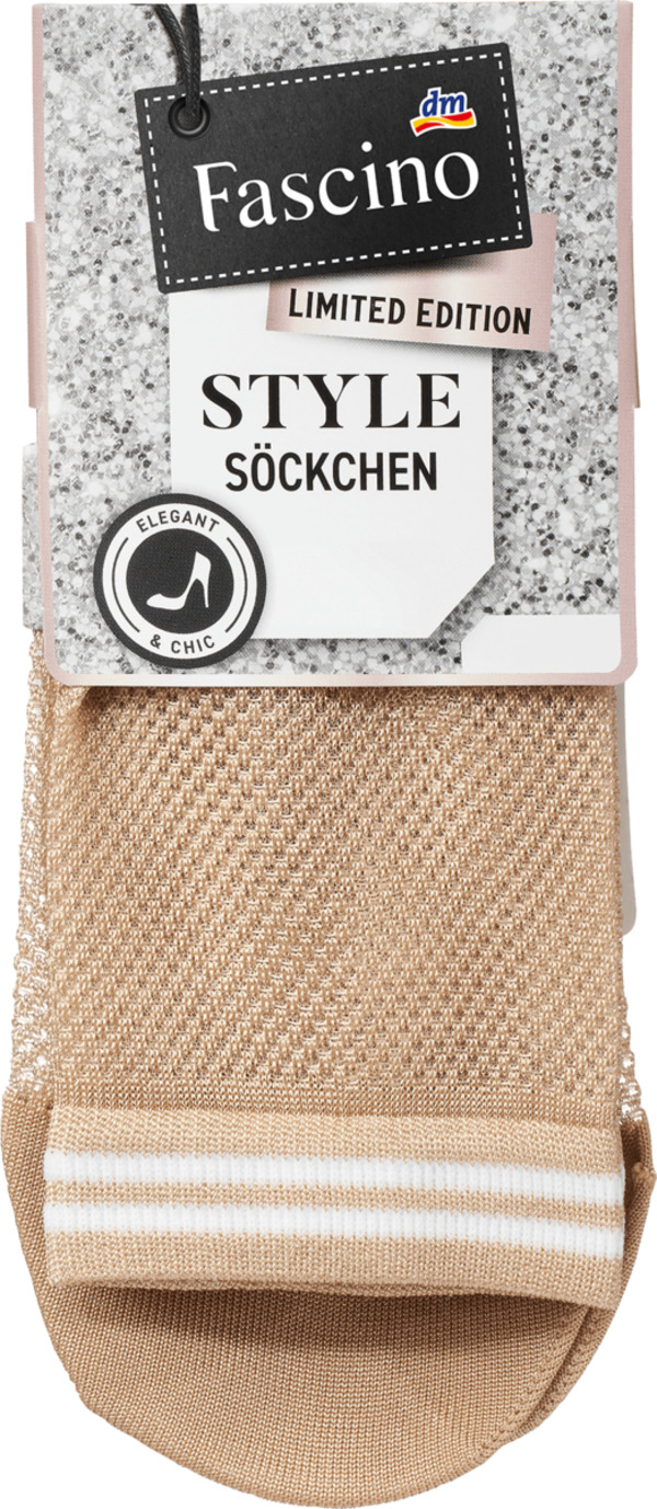 Bild 1 von Fascino Socken mit Netz-Optik beige Gr. 35-38