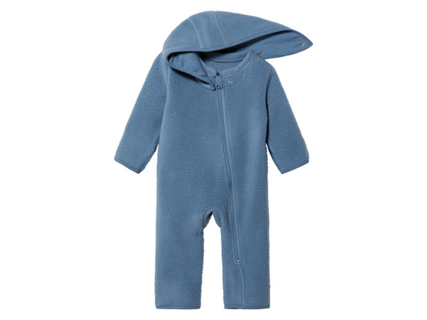 Bild 3 von lupilu® Baby Teddyfleece-Overall mit abknöpfbarer Kapuze